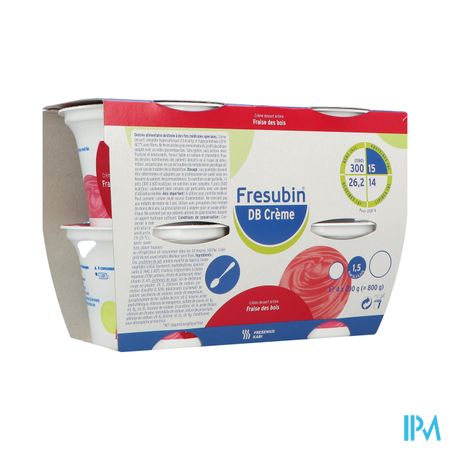 Fresubin Db Creme Fraise Des Bois 200g X4