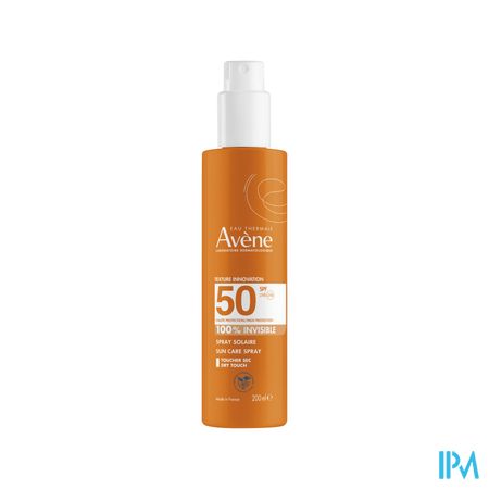 Eau Thermale Avene Solaire Spray Spf50 Emulsion Fluide Pour Application Locale 200ml