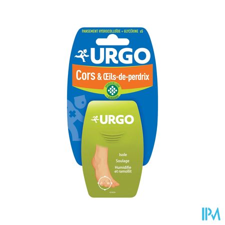 Urgo Traitement Cors Et Oeils De Perdrix Pansement Hydrocolloide X5