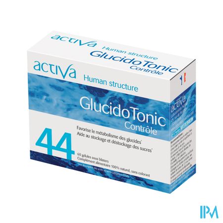 Activa Human Structure Glucidotonic Controle Gelule 60