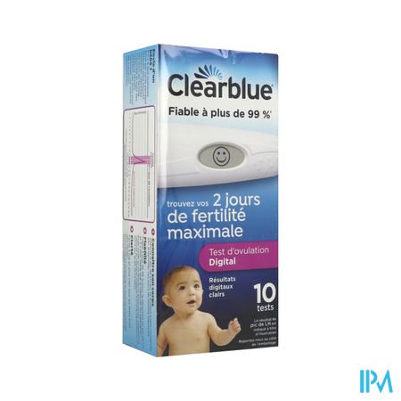 Clearblue Test D'ovulation Digital 1 Hormone 10