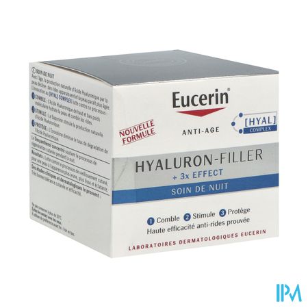 Eucerin Hyaluron Filler +3x Effect Soin Nuit 50ml