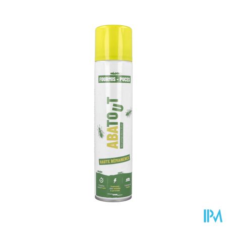 Abatout Laque Antifourmis Puces Spray 405ml