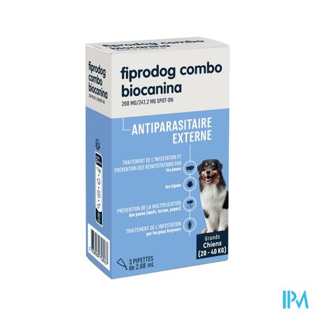 Fiprodog Combo Grand Chien Pipettes 3