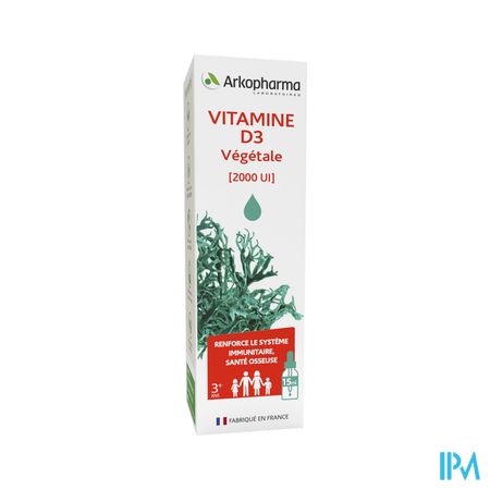 Arkopharma Arkofluides Vitamine D3 Vegetale Lichen Gouttes 15ml