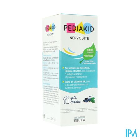 Pediakid Nervosite Sirop Cassis 125ml