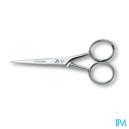 3 Claveles Ciseaux Moustache Barbier Droit
