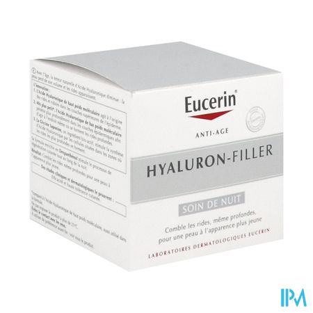 Eucerin Hyaluron Filler Soin Comblement Rides Nuit 50ml