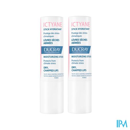 Ducray Ictyane Stick Levres Hydratant 3g X2