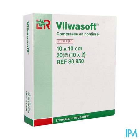 Lohmann Vliwasoft Compresse Sterile Non Tissee 10cm X 10cm S2 10