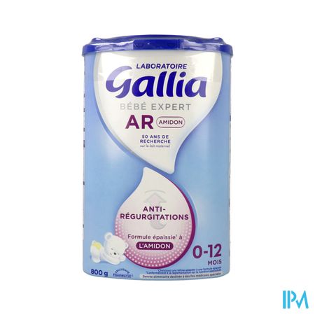 Gallia 1 Bebe Expert Ar Amidon Poudre 800g