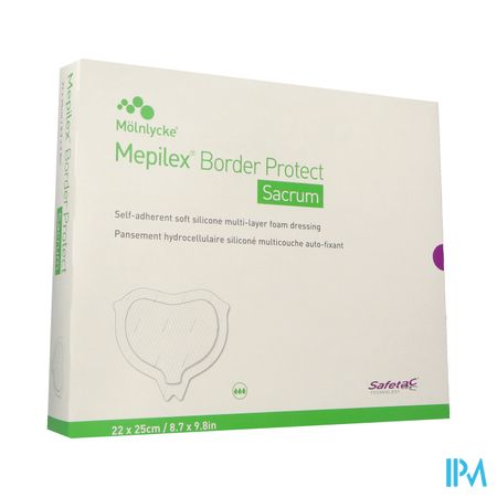 MEPILEX BORD PROT SACRUM 22X25CM10