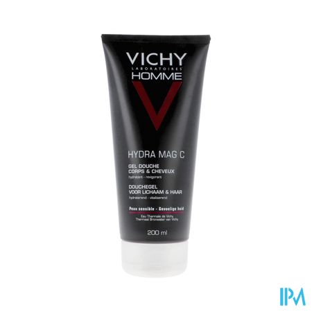 Vichy Homme Hydra Mag C Gel Douche Parfume 200ml