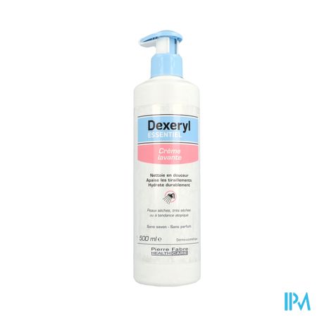 Dexeryl Essentiel Creme Lavante Peaux Seches Atopique 500ml