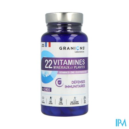 GRANIONS 22 VITAMINES CPR 90