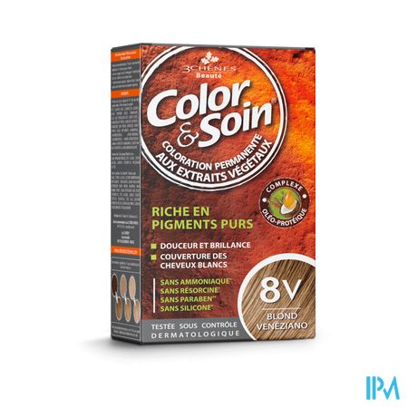 3chenes Color Soin 8v Blond Veneziano Etui 60ml X2