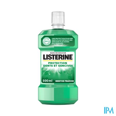 Listerine Protection Dents Gencives Bain De Bouche 500ml