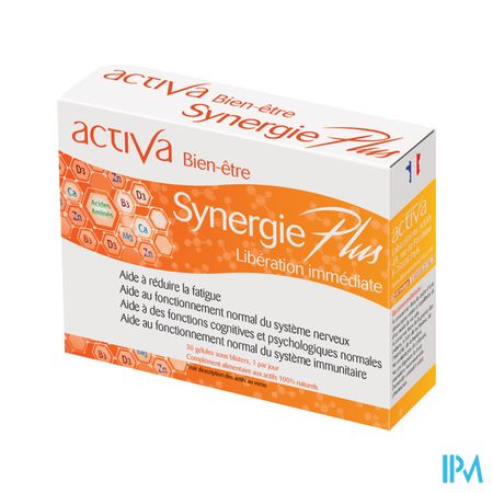 Activa Bien Etre Synergie Plus Gelule 30