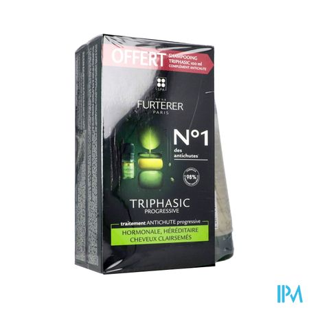 Rene Furterer Triphasic Progressive Serum X8 + Shamp Of