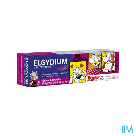 Elgydium Kids Gel Dentifrice Grenadine Asterix 50ml