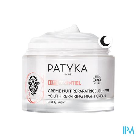 Patyka Lift Essentiel Creme Nuit Reparatrice Jeunesse 50ml