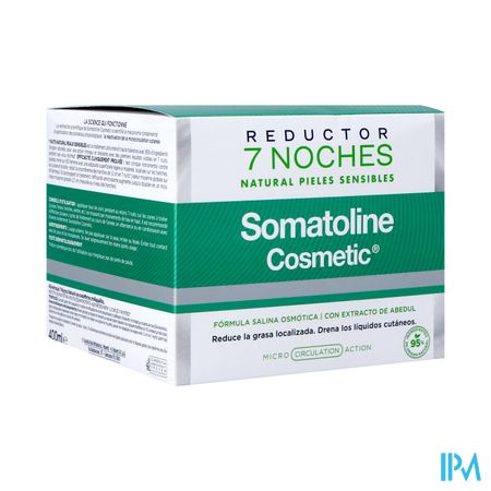 Somatoline Cosmetic Amincissant 7nuits Peaux Sensibles 400ml