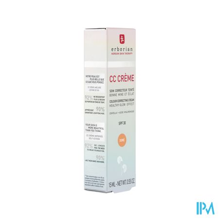 ERBORIAN CC CREME DORE 15ML