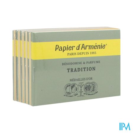 Papier D'armenie Triple Carnet X12