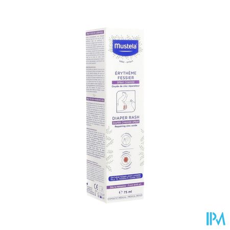 Mustela Bebe Enfant Erytheme Fessier Spray Change 75ml