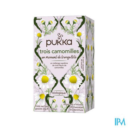 Pukka Infusion 3 Camomilles Bio Sachet 20