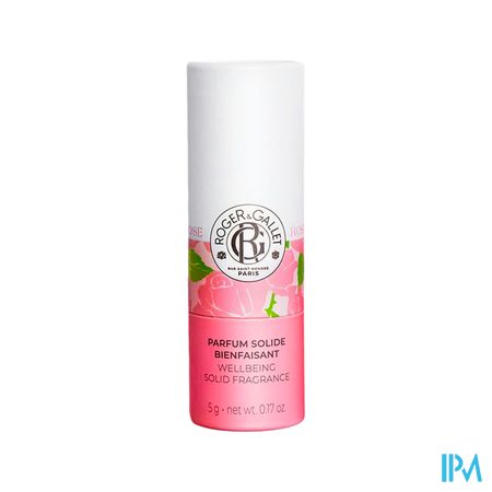 Roger Gallet Rose Parfum Solide Bienfaisant Stick 5g