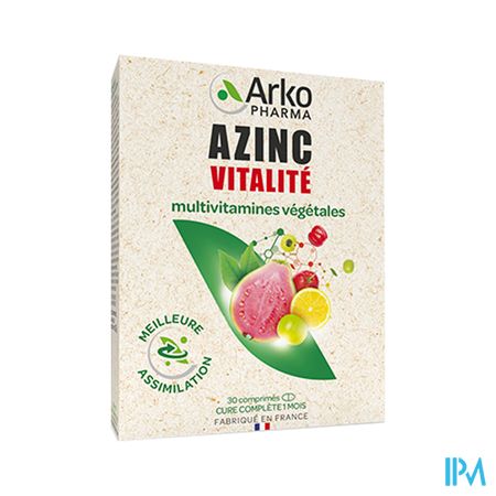 Arkopharma Azinc Naturel Vitalite Comprime 30