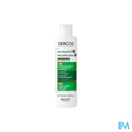 Vichy Dercos Shampooing Antipelliculaire 2en1 200ml