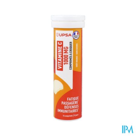 Upsa Vitamine C 1000mg Comprime A Croquer 15