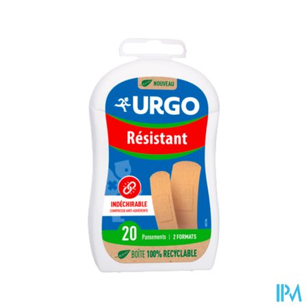 Urgo Pansement Resistant 2 Formats X20