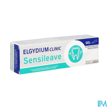 Elgydium Clinic Sensileave Gel Dentifrice Protecteur Au Fluorinol 30ml