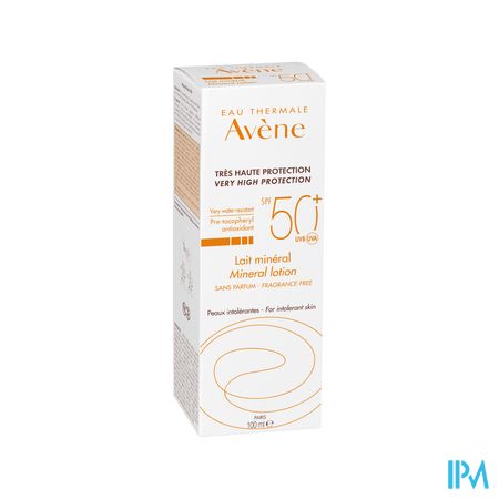 Eau Thermale Avene Solaire Lait Mineral Spf50+ 100ml