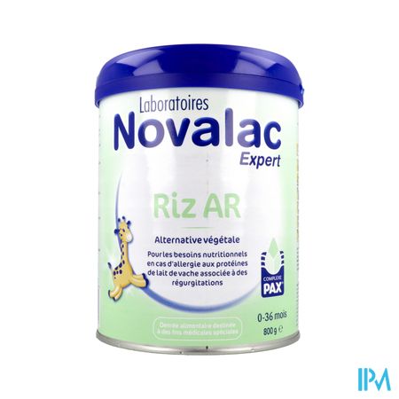 NOVALAC EXP RIZ AR 0-36M LAIT 800G