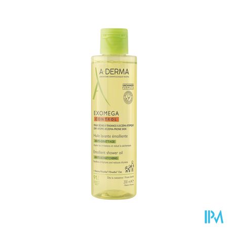 A Derma Exomega Control Huile Lavante Emolliente Antigrattage 200ml