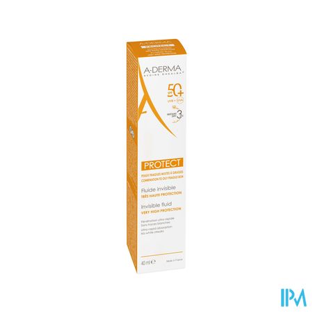 A Derma Protect Fluide Invisible Spf50+ 40ml