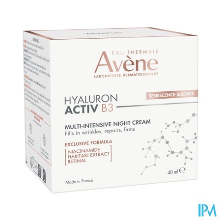 AVENE HYALURON ACTIV B3 NUIT 40ML