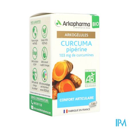 Arkogelules Curcuma Bio Caps 130