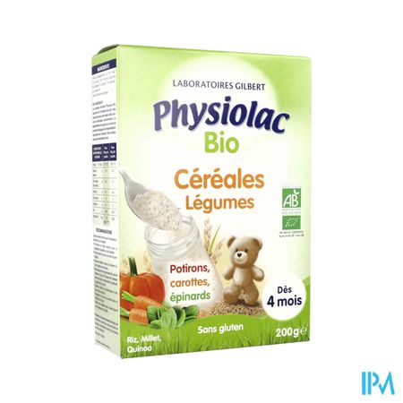 PHYSIOLAC CEREALE LEGUME BIO 200G