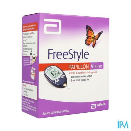 Freestyle Papillon Vision Kit Lecteur De Glycemie