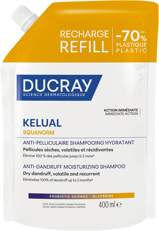 SQUANORM SH PELLIC SEC RECH 400ML