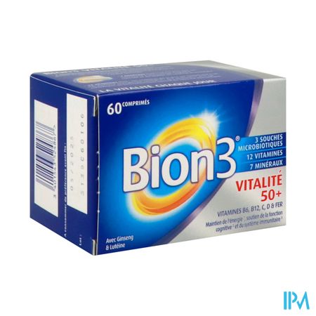 Bion 3 Vitalite 50+ Comprime 60