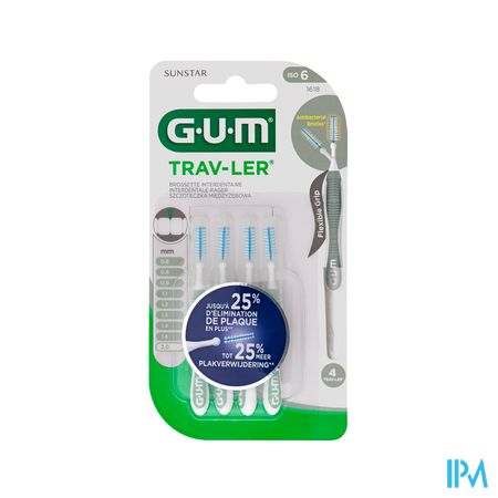 Gum Travler Brossette Interdentaire Cylind 2mm X4