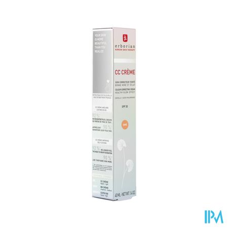 ERBORIAN CC CREME DORE 40ML