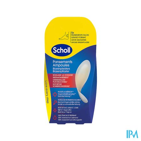 Scholl Pansement Ampoules Talon 5
