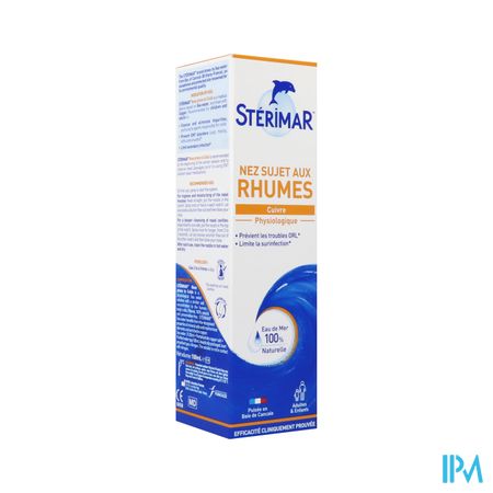 Sterimar Cuivre Nez Sujet Infection 100ml